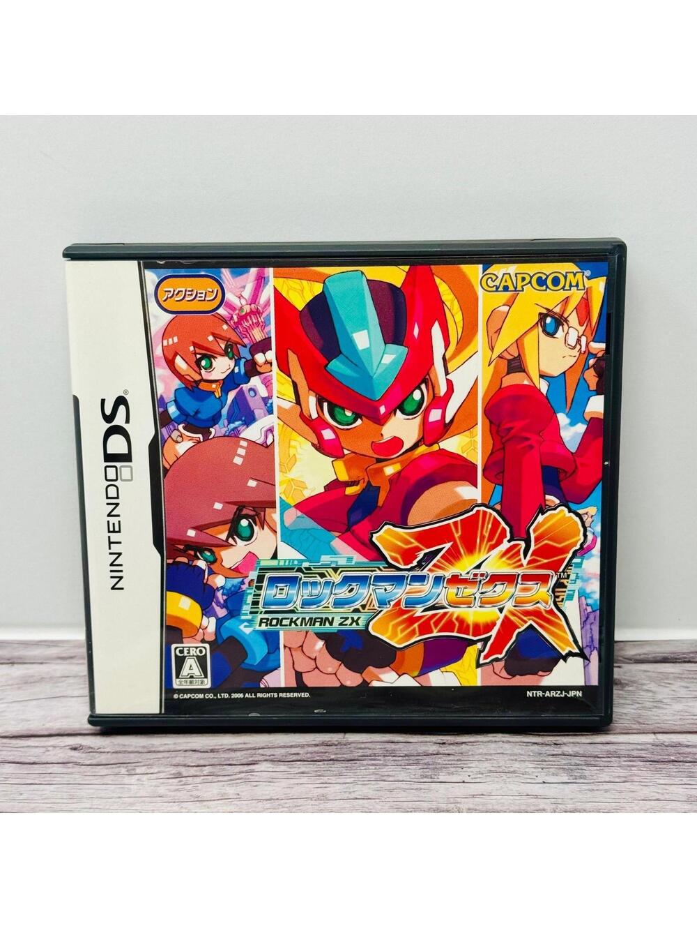 RockMan ZX Mega Man Nintendo DS Game Japan Import US Seller